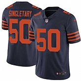 Nike Chicago Bears #50 Mike Singletary Navy Blue Alternate NFL Vapor Untouchable Limited Jersey,baseball caps,new era cap wholesale,wholesale hats